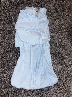 Halo Light Blue Infant Swaddle Sleepsack